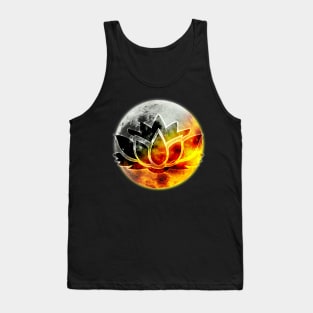 'Namaste Sun and Moon Yoga' Awesome Yoga Gift Tank Top